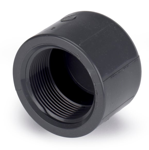 1-1/2" Threaded PVC SCH 80 Cap