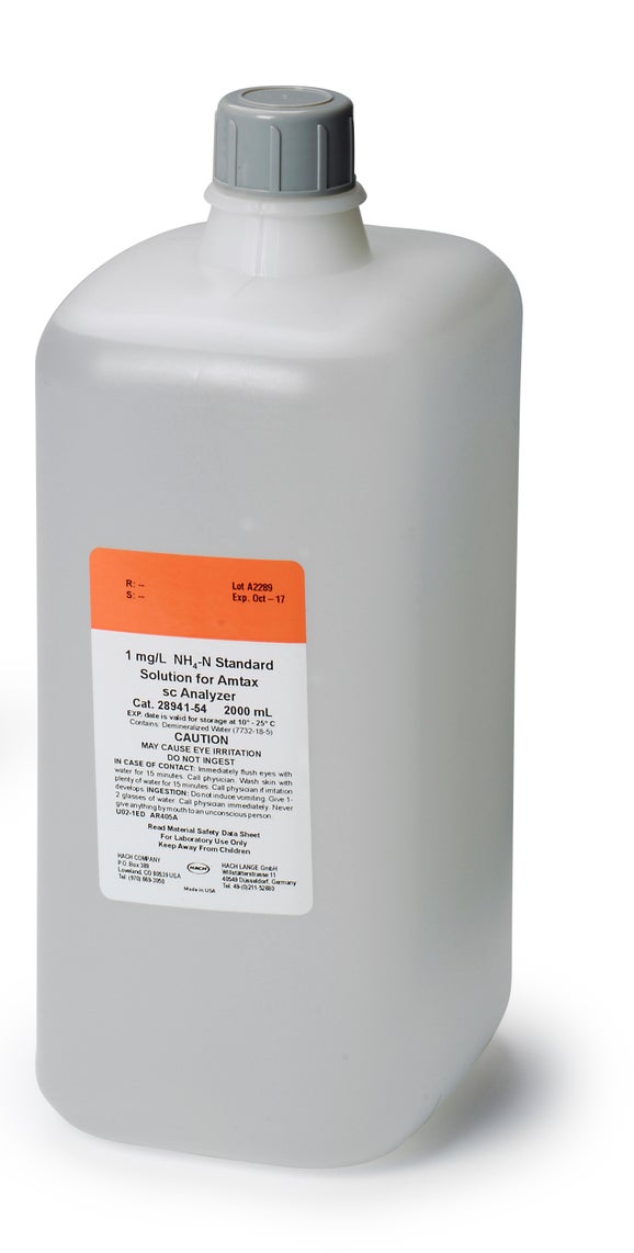 1 mg/L NH₄-N standard Solution, Amtax sc, 2000 mL