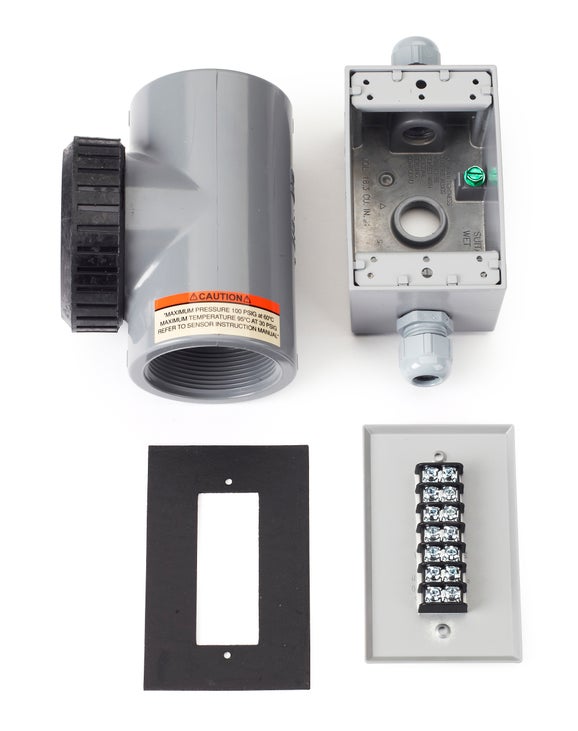 2" CPVC Union Tee, for 1.5" pH/ORP Sensors