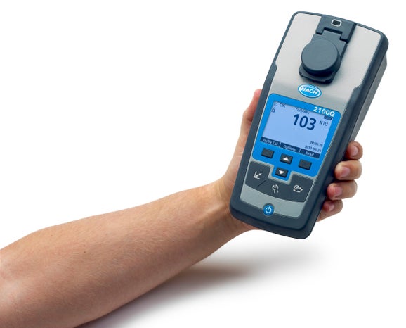 2100Q Portable Turbidimeter (EPA), 0-1000 NTU