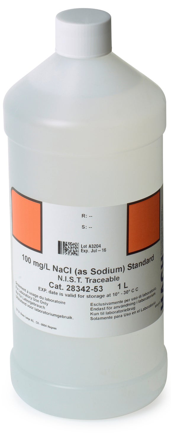 9245/9240 Sodium Standard, 100ppm, 1L