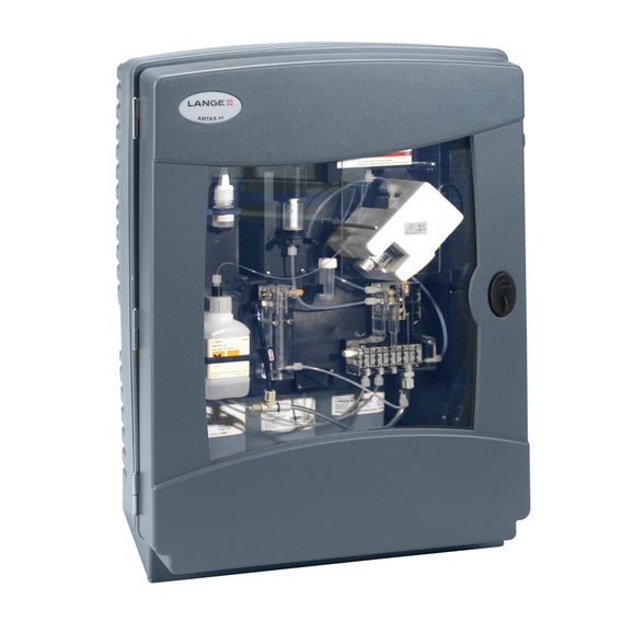 Amtax sc Ammonium Analyzer, Outdoor, 0.05-20.0mg/L NH₄-N, Two Channel Continuous Sample, 115-230 VAC