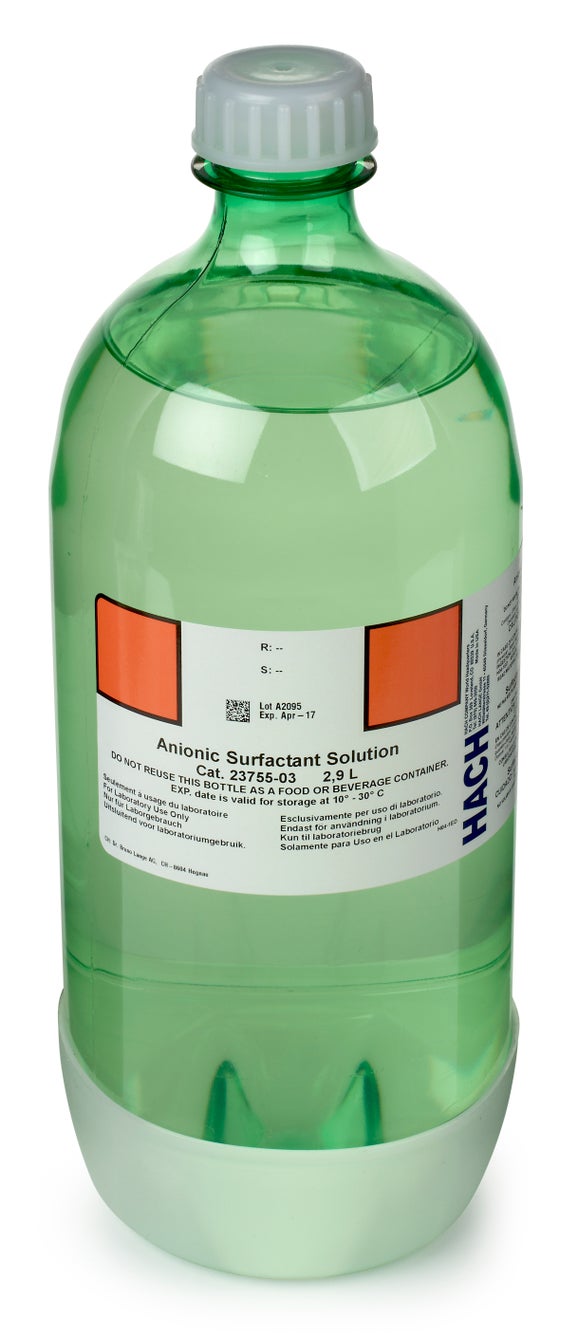 Anionic Surfactant Solution 2.9 L for Series 5000 Low Range Phosphate