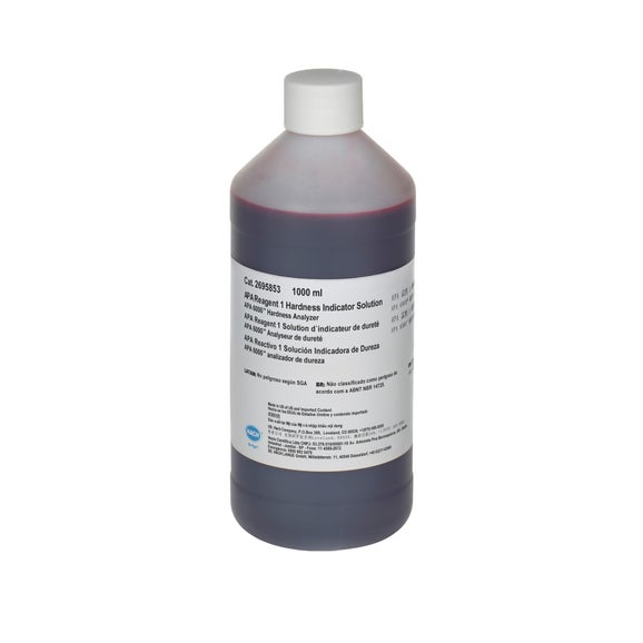 APA6000 Hardness Reagent 1, Indicator Solution (Calmagite), 1 L
