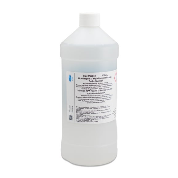 APA6000 High Range Hardness Reagent 2, Bulk solution 1L