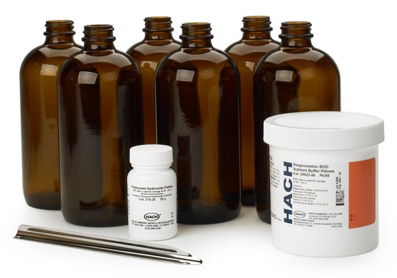 BODTrak II Replacement Reagent Set with Bottles