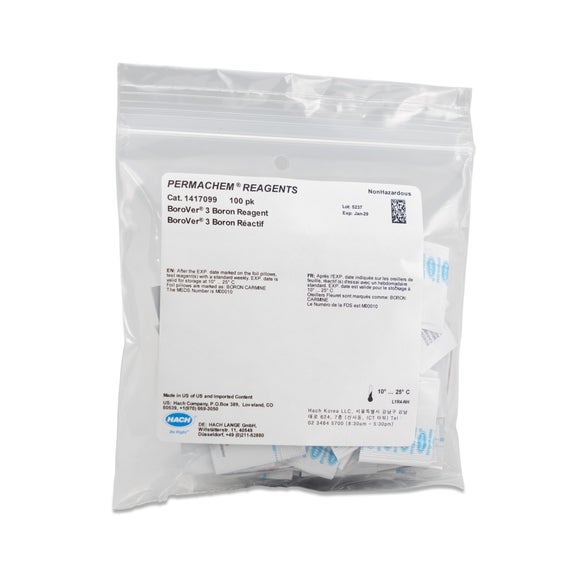 BoroVer 3 Boron Reagent Powder Pillows, pk/100