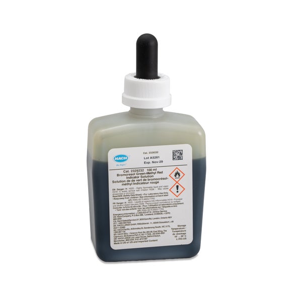 Bromcresol Green-Methyl Red Indicator Solution, 100 mL MDB