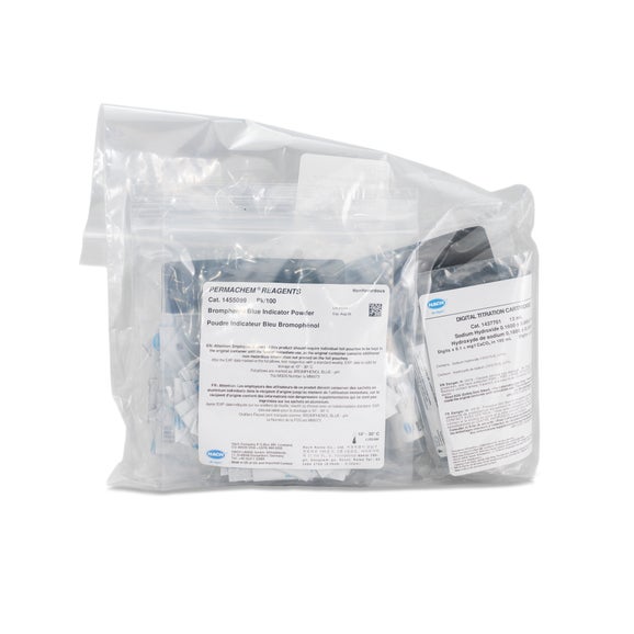 Bromphenol Blue Indicator Powder Pillows, pk/100