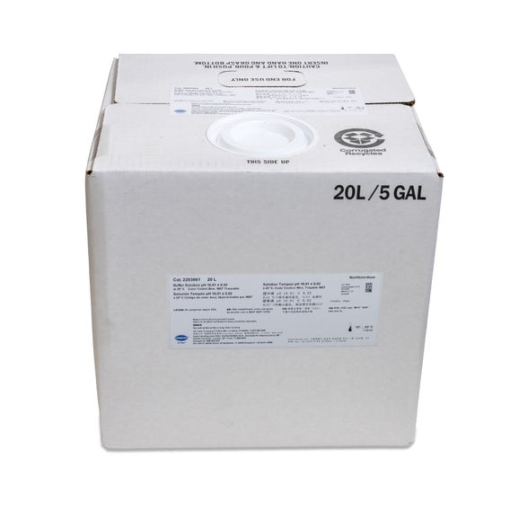 Buffer Solution, pH 10.01, Colour-coded Blue, 20 L