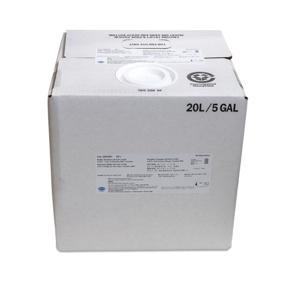 Buffer Solution, pH 4.01, Colour-coded Red, 20 L