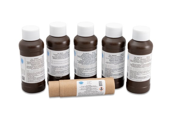 Calibration kit, Stablcal turbidity standards, 2100AN / AN IS turbidimeter, 100 mL bottles