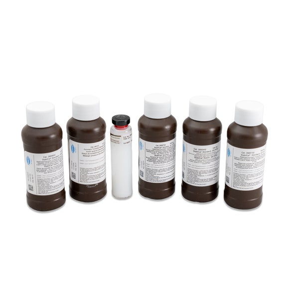 Calibration kit, Stablcal turbidity standards, 2100AN / AN IS turbidimeter, 100 mL bottles
