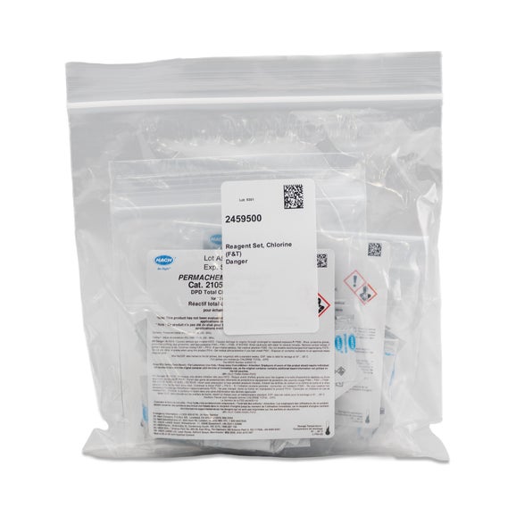 Chlorine (Free and Total) Reagent Set, DPD, 10 mL