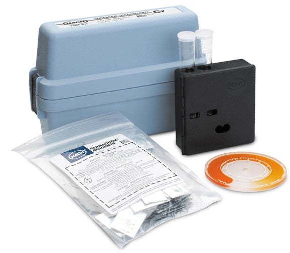 Chromium Color Disc Test Kit, Model CH-8
