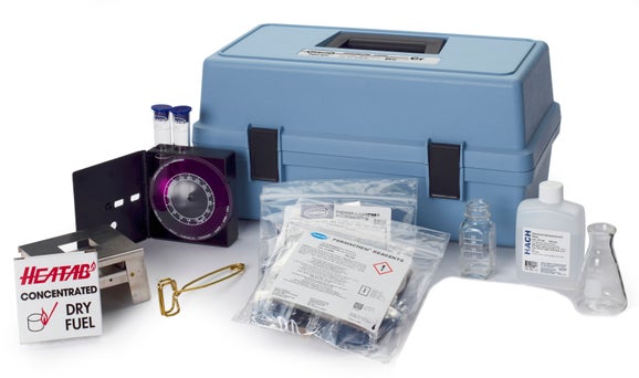 Chromium Test Kit, Model CH-12, Color Disc, 0.1-1.3 mg/L Cr