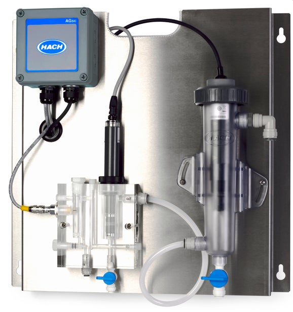 CLF10sc with sc200 Single Input, COMBO pH, 24VDC