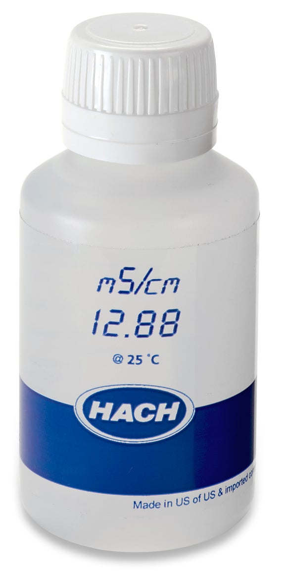 Conductivity Standard Solution, 12.88 mS/cm, KCl, 125 mL