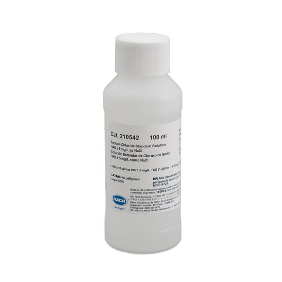 Conductivity Standard Solution, 1990 µS/cm, NaCl, 100 mL