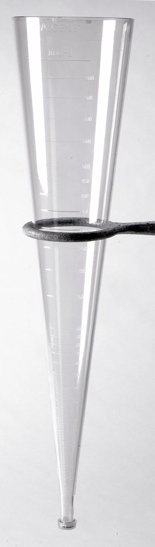 Cone, Imhoff Settling, 1 L, Polycarbonate, with Screw Closure