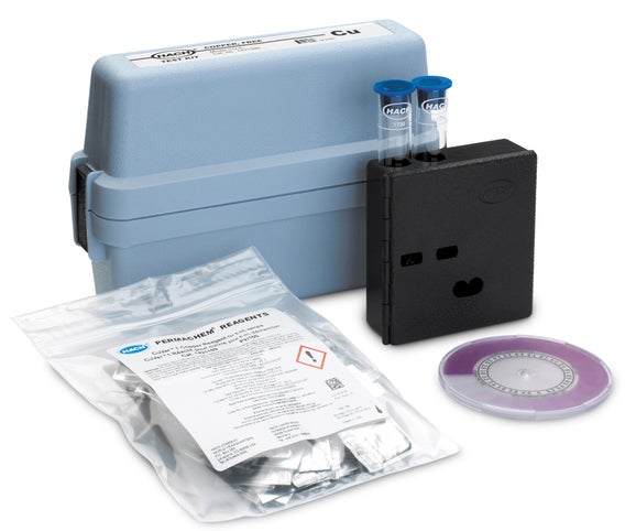 Copper (Free) Test Color Disc Test Kit, Model CU-5