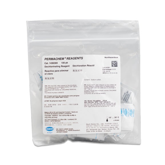 Dechlorinating Reagent Powder Pillows, pk/100
