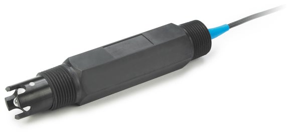 Digital 3/4" Combination pH/ORP Sensor, Convertible Style, PPS Body, HF-Resistant Glass pH Electrode
