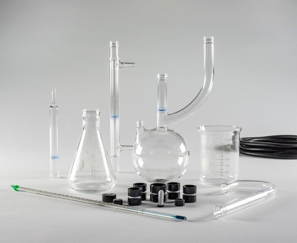 Distillation Apparatus - Cyanide Set (General Purpose Set and Heater and Support Apparatus also required)