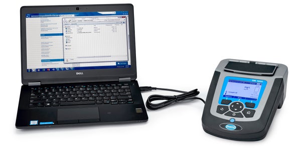 DR1900 Portable Spectrophotometer with USB + Power Module