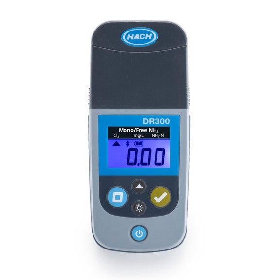 DR300 Pocket Colorimeter, Monochloramine/Free Ammonia, with Box