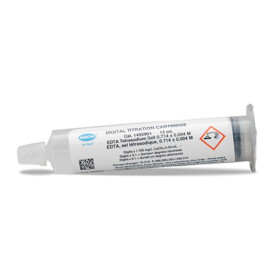 EDTA Digital Titrator Cartridge, 0.714M