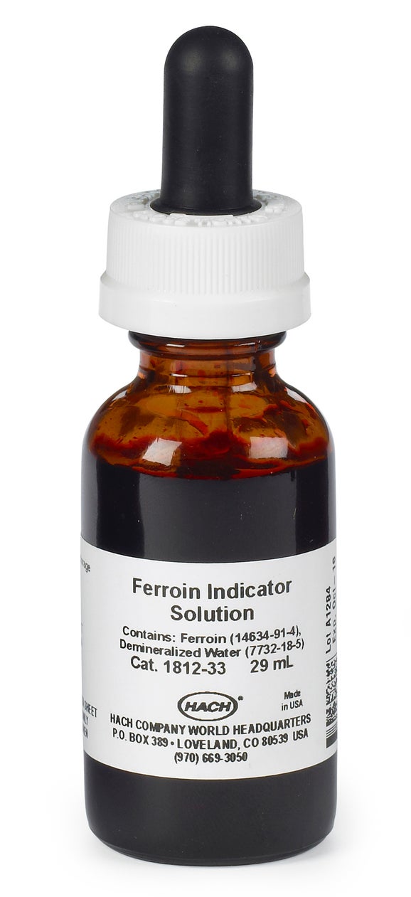 Ferroin Indicator Solution, 29 mL DB