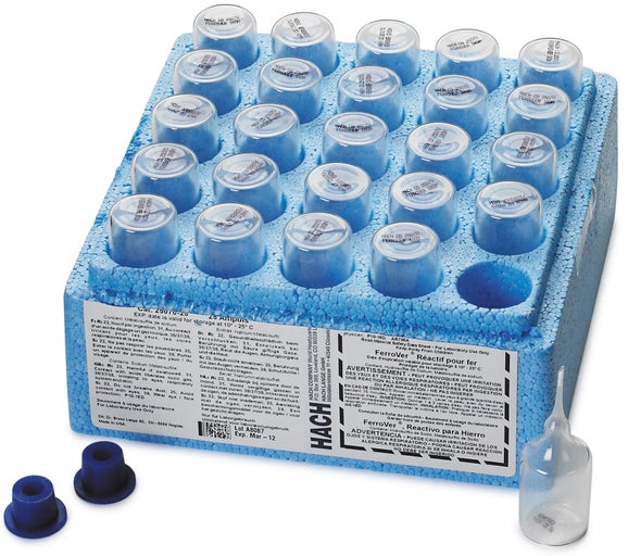 FerroVer Iron Reagent, Accuvac, 0.02-3.00 mg/L Fe