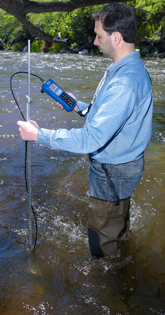 FH950 Portable Velocity Meter
