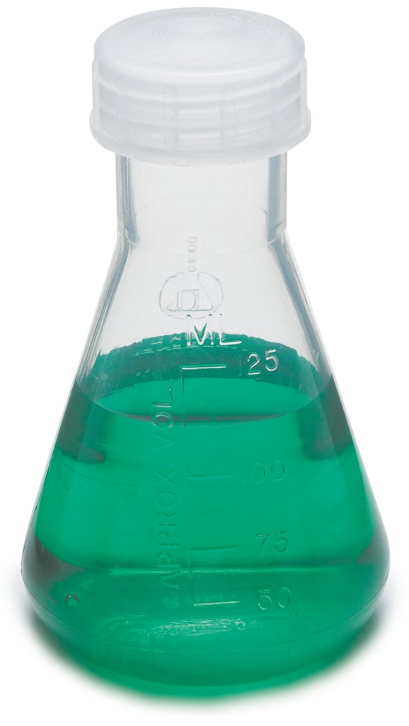 Flask, Erlenmeyer, Polymethylpentene Capacity 250 mL, 4/pk