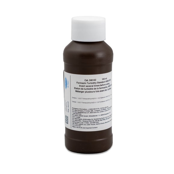 Formazin Turbidity Standard, 4000 NTU, 100 mL
