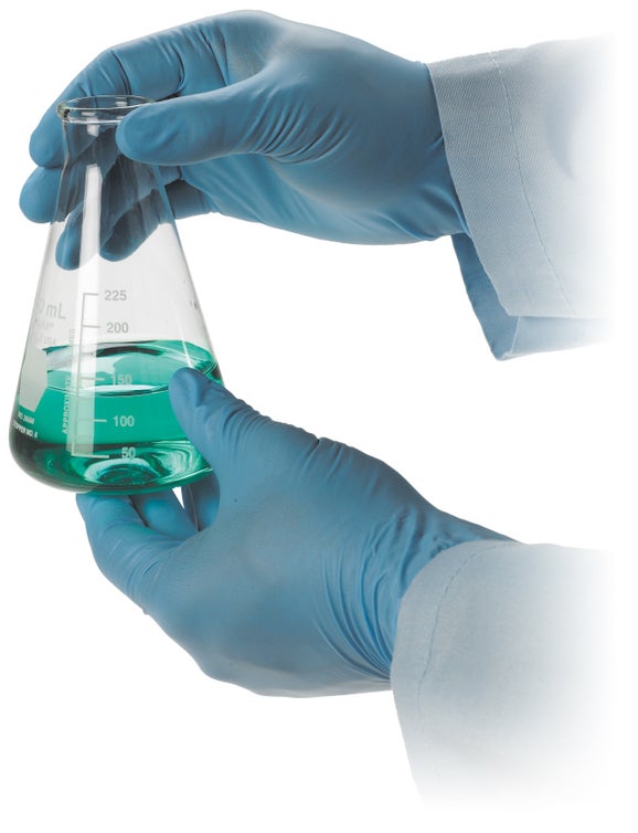 Gloves, Disposable, Powder Free, Nitrile, X-Large
