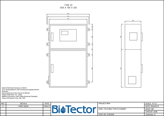 Hach BioTector B7000i Online TOC Analyser, 0-10,000 mg/L C, 1 stream, 115 VAC