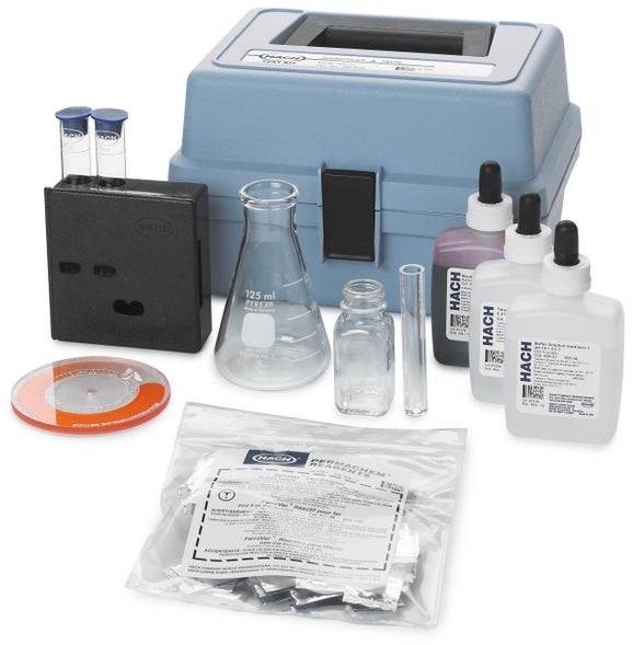 Hardness and Iron Color Disc Test Kit, Model HA-77