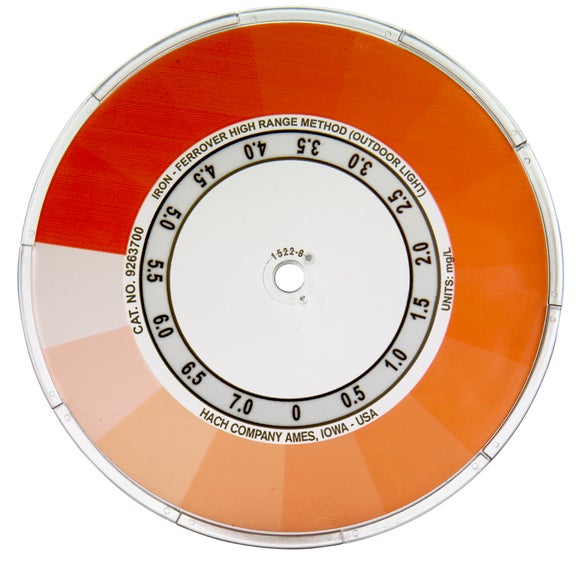 Hardness, Iron, and pH Test Kit, Model HA-62A