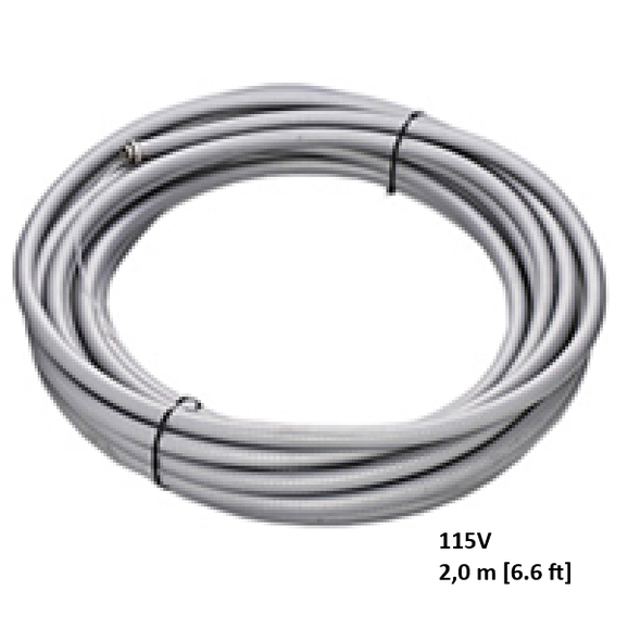 Heated drain/connecting hose for Amtax and Phosphax sc, 2 m, 115 V