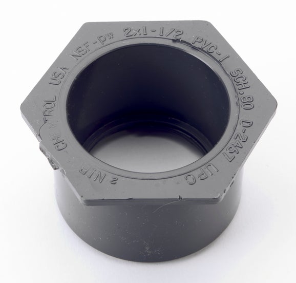 HEX Bushing -- PVC