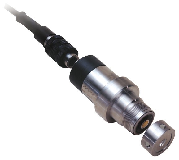 High pressure hydrogen EC sensor, stainless steel, guard ring: platinum, o-ring: EPDM (200 bar)