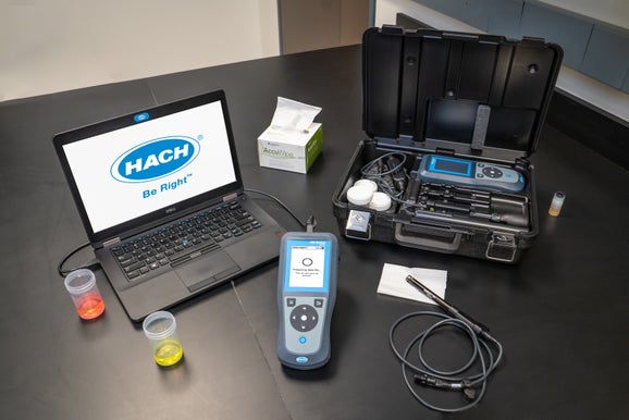 HQ4100 Portable Multi-Meter with gel pH electrode, 1 m Cable