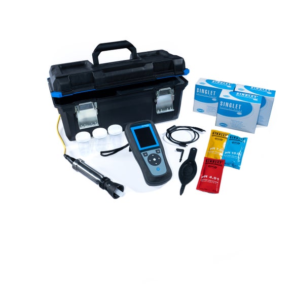 HQ4100 Portable Multi-Meter with gel pH electrode, 5 m Rugged Cable
