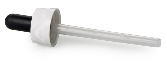 Plastic Dropper Only, fits 59 mL Bottle