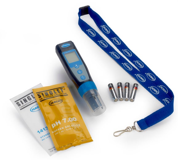 Pocket Pro+ Multi 2 Tester for pH/Cond/TDS/Salinity with Replaceable Sensor