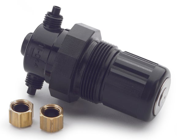 Pressure Regulator, Preset at 4 psi