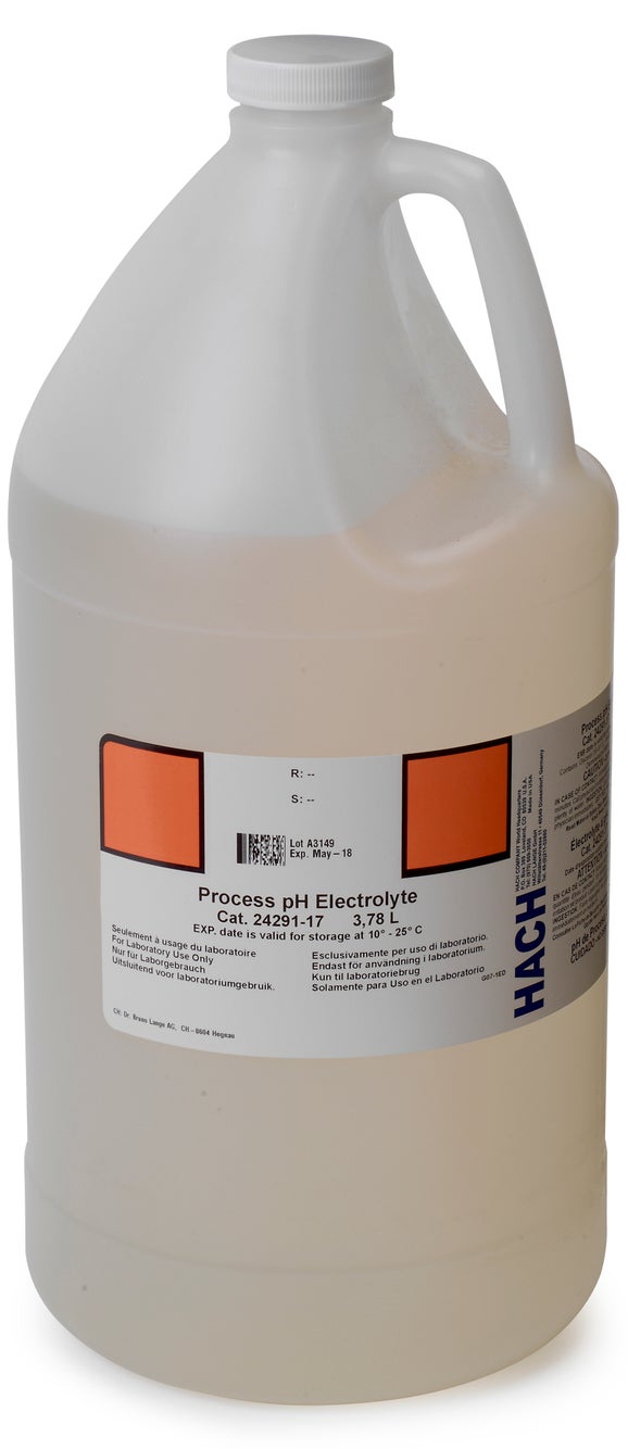 Process pH Electrolyte, 3.78l, for APA series