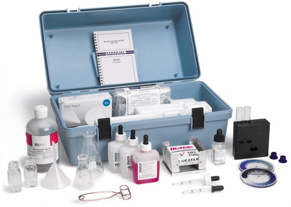 Professional Boiler Treatment/Boiler Feed and Cooling Water Test Kit, Model PBC-DT